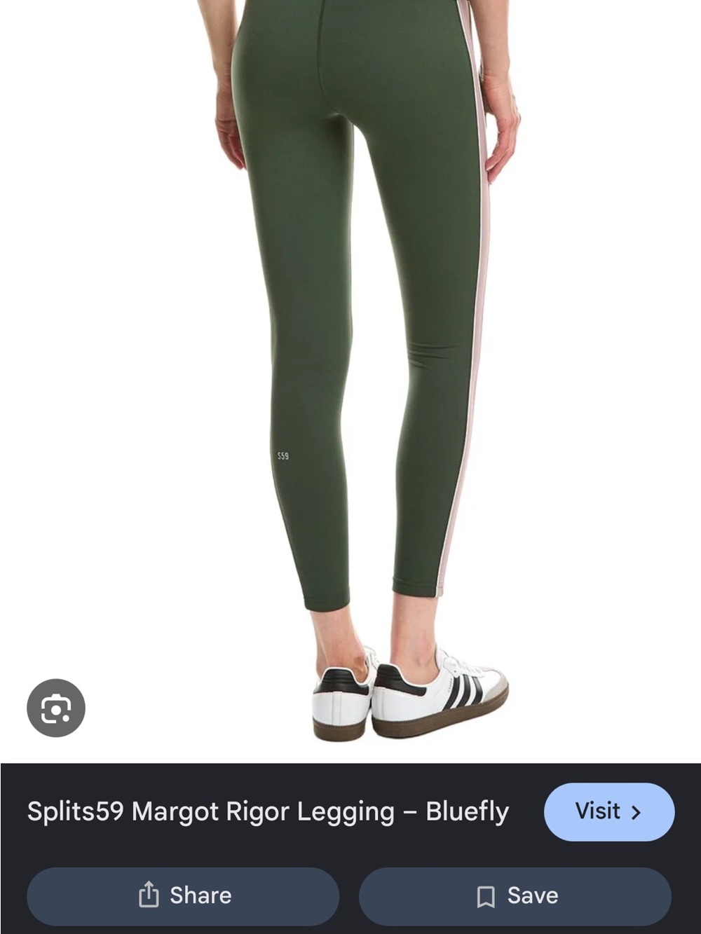 NWT Splits59 MARGOT RIGOR LEGGING - Picture 2 of 2